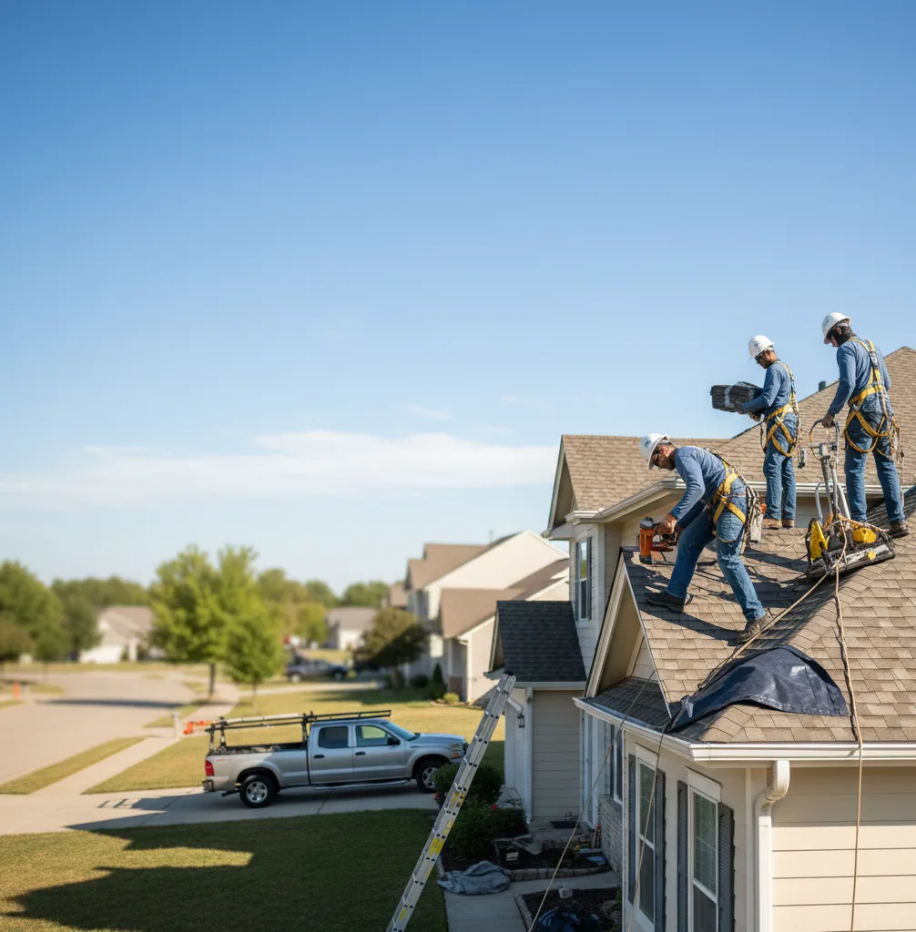 Flat Roof Repair in Faucett, MO